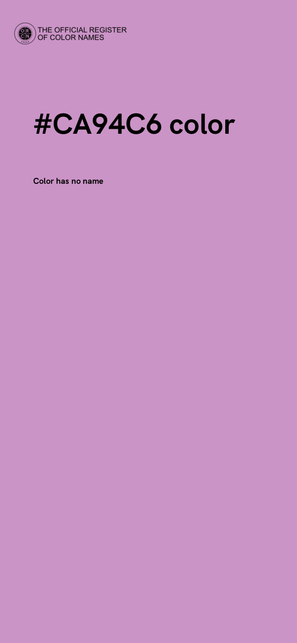 #CA94C6 color image