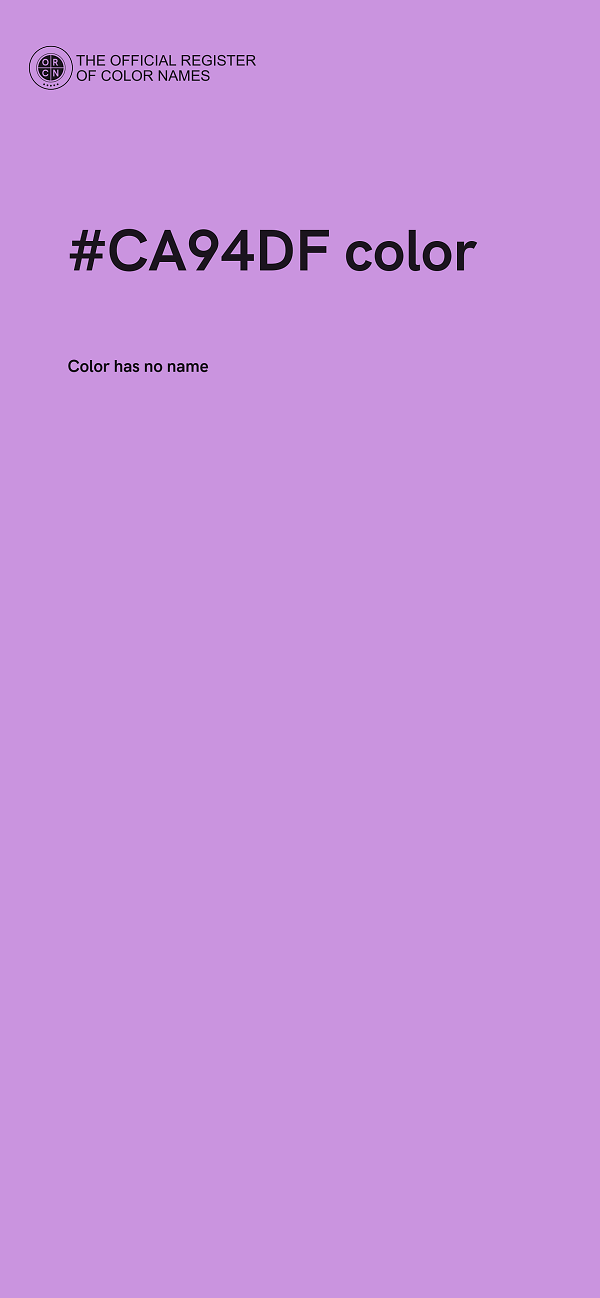#CA94DF color image
