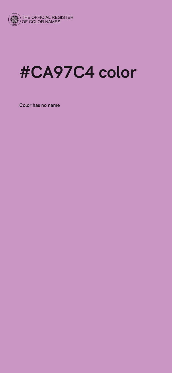 #CA97C4 color image