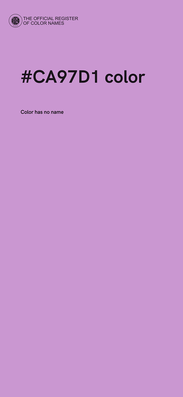 #CA97D1 color image