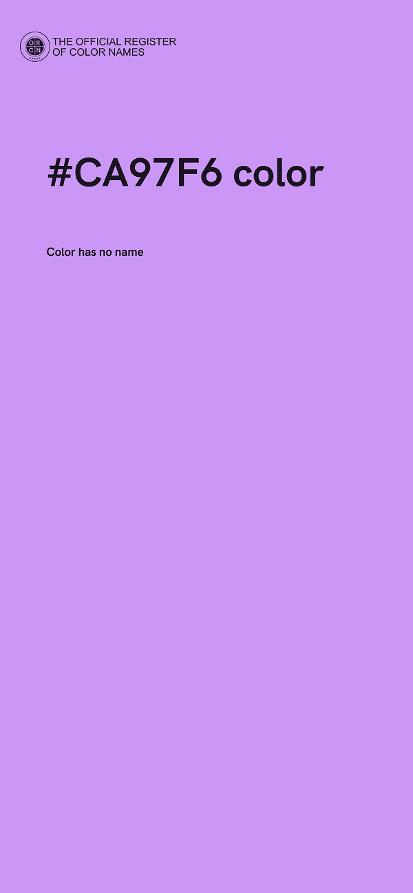 #CA97F6 color image