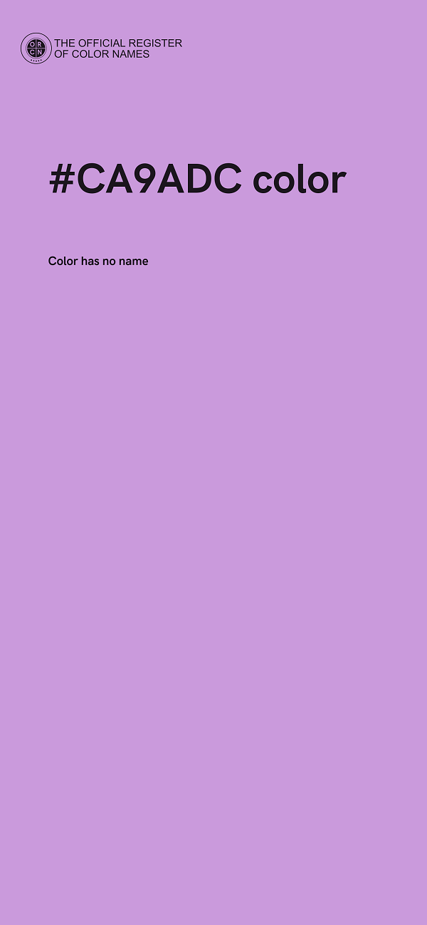 #CA9ADC color image