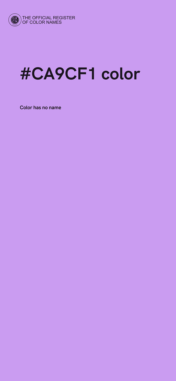 #CA9CF1 color image
