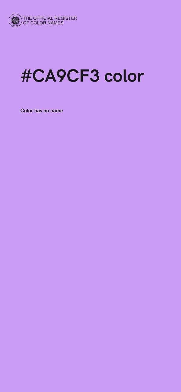 #CA9CF3 color image