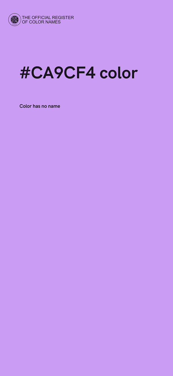 #CA9CF4 color image