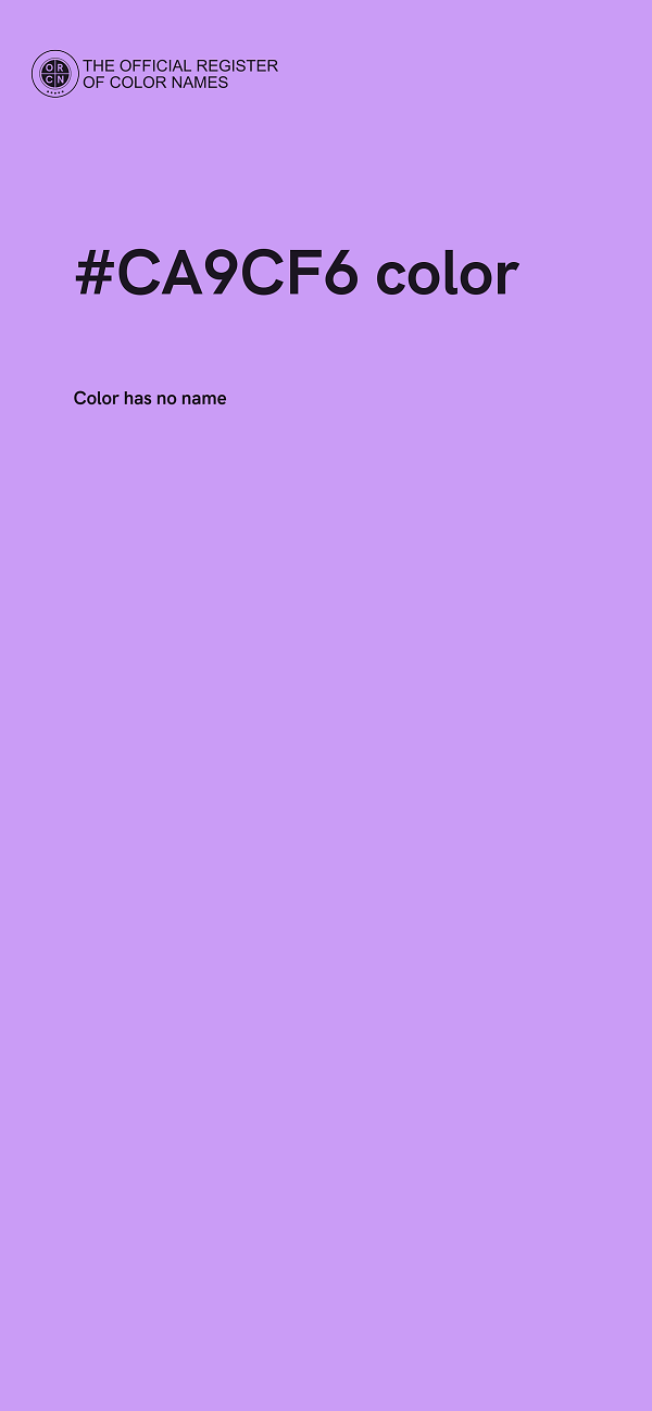 #CA9CF6 color image