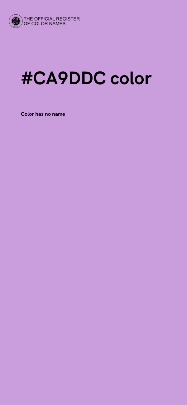 #CA9DDC color image