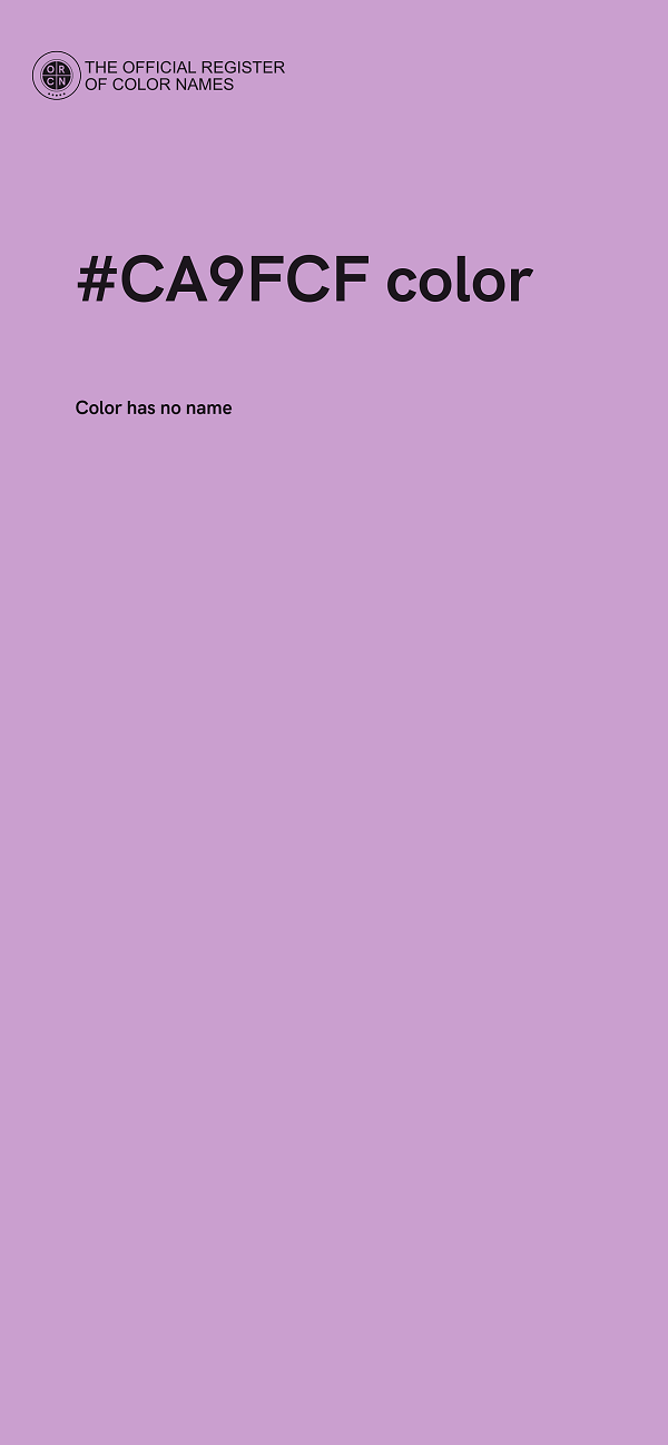 #CA9FCF color image