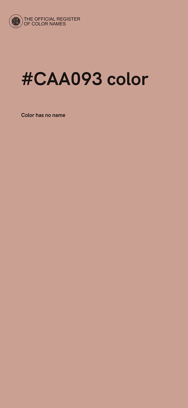 #CAA093 color image