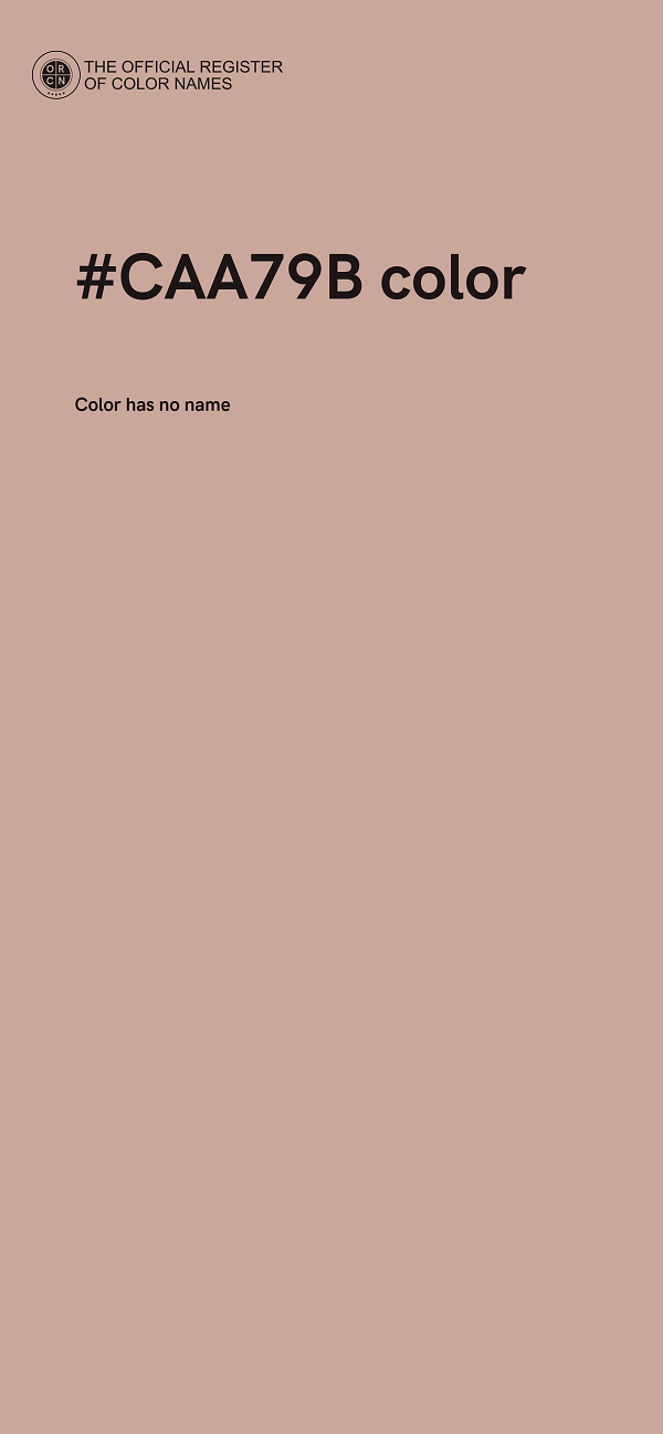 #CAA79B color image