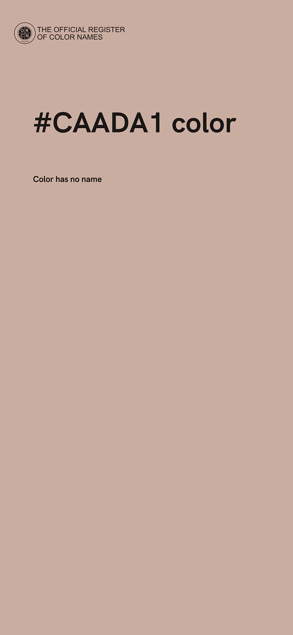 #CAADA1 color image