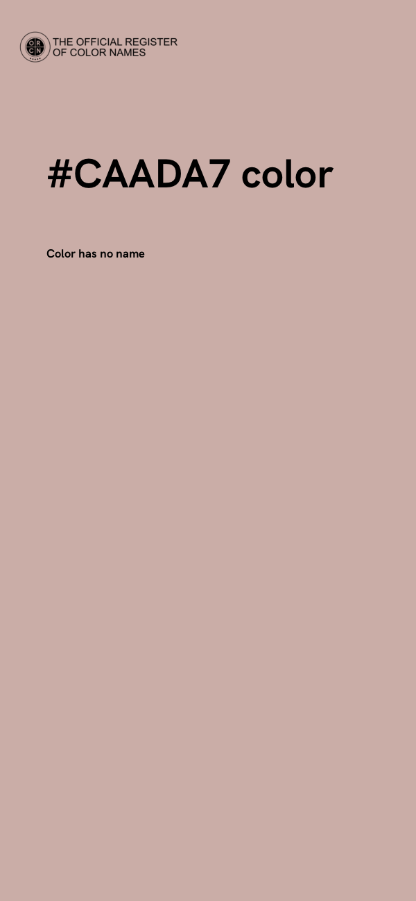 #CAADA7 color image