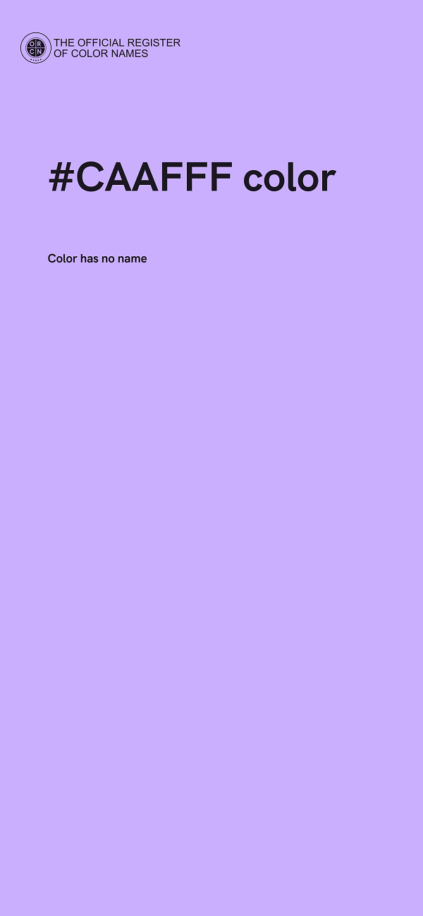 #CAAFFF color image