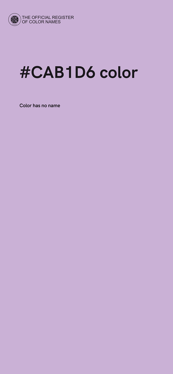 #CAB1D6 color image