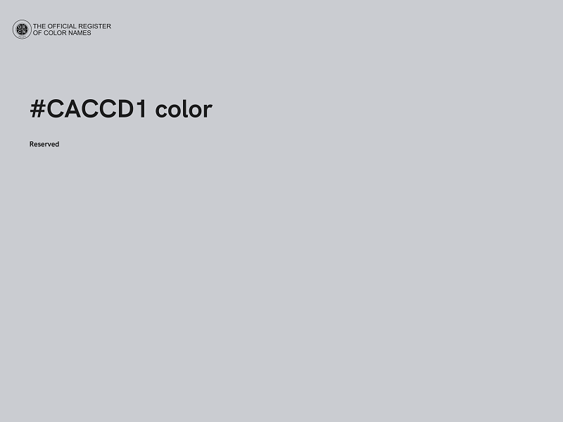 #CACCD1 color image