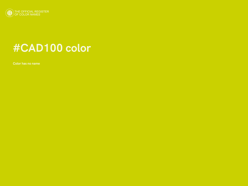 #CAD100 color image