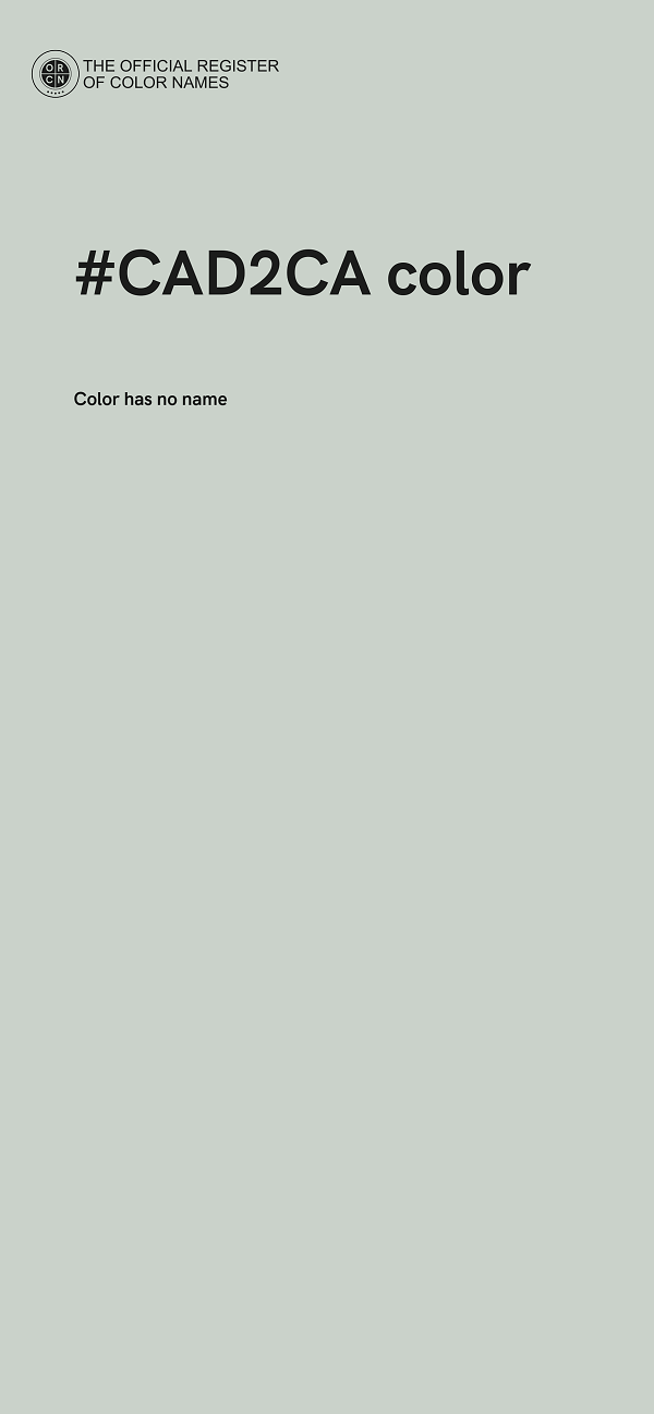 #CAD2CA color image