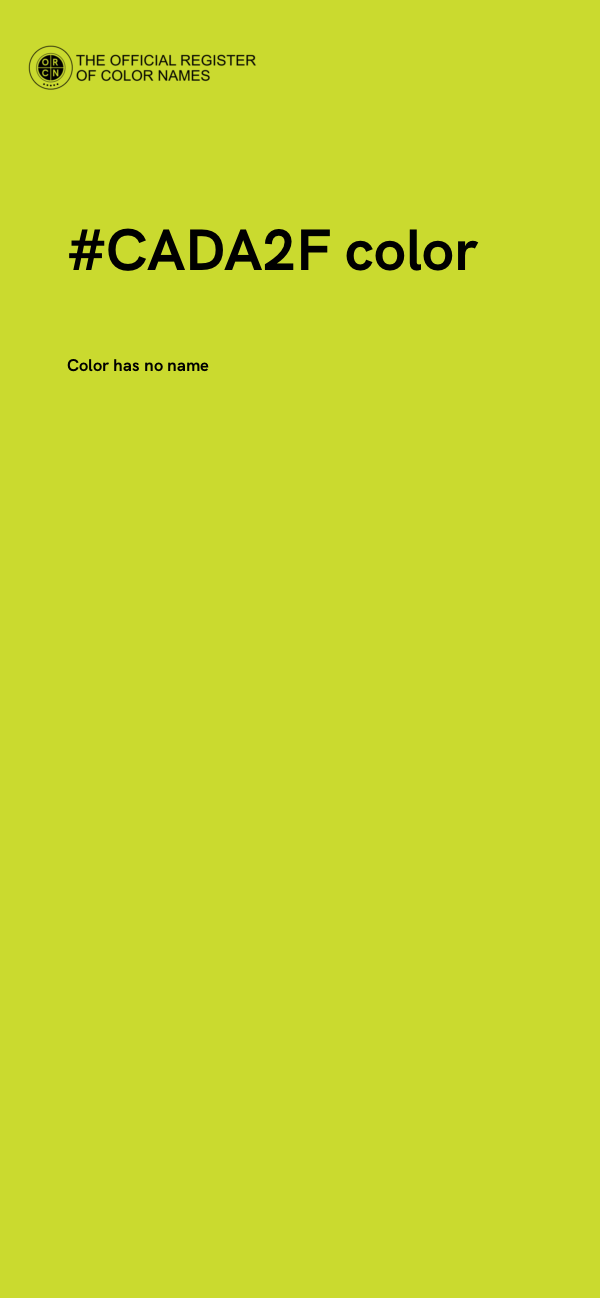#CADA2F color image