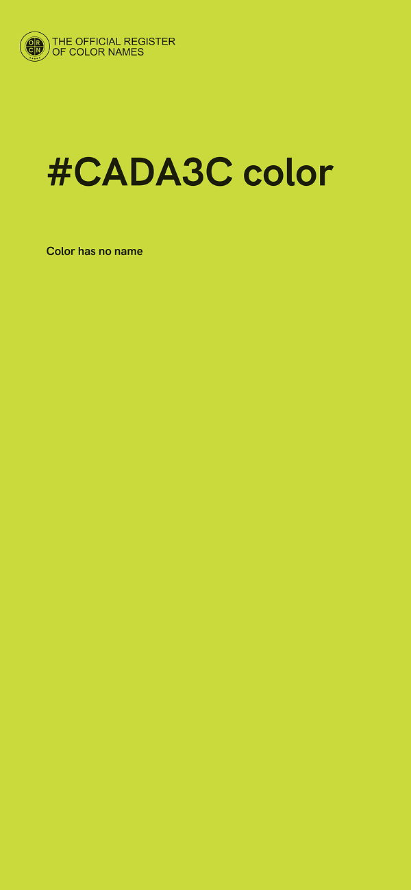 #CADA3C color image