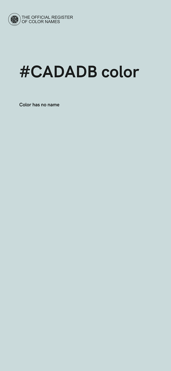 #CADADB color image