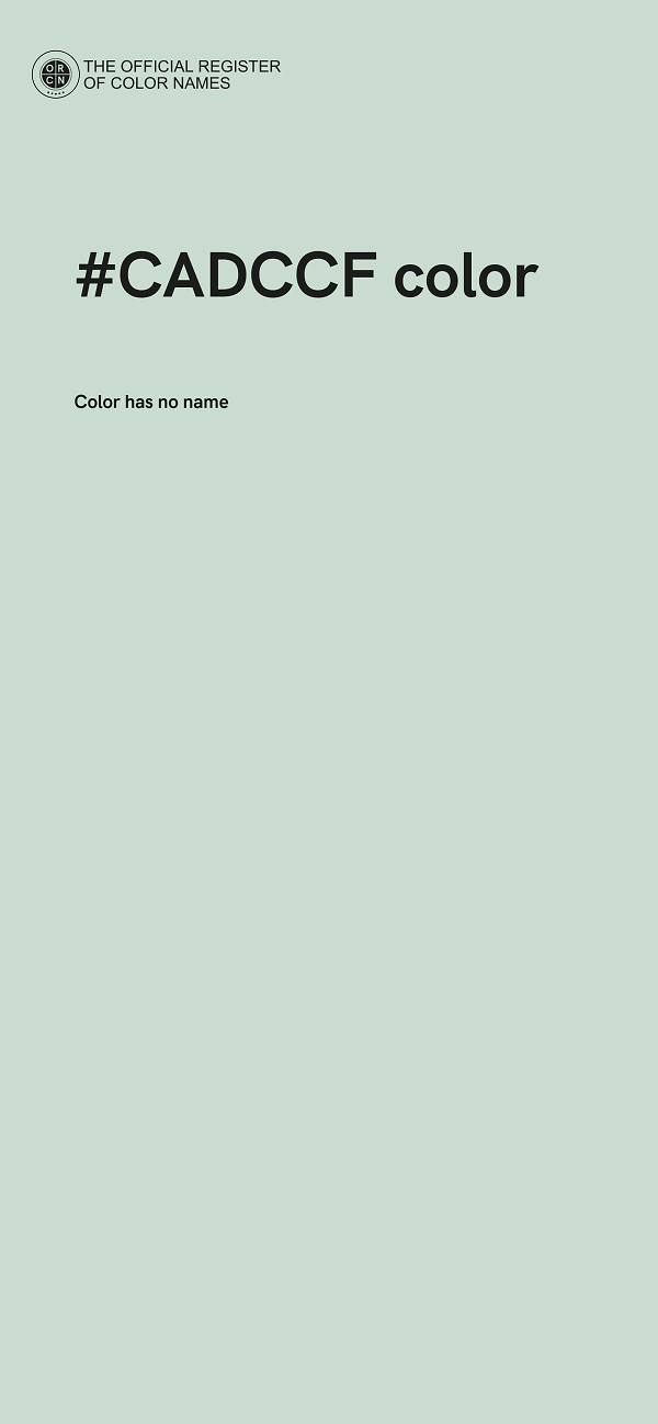 #CADCCF color image
