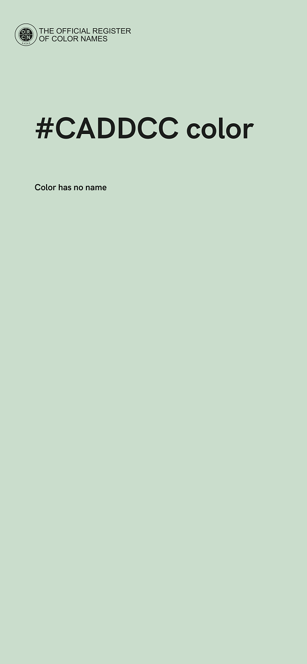 #CADDCC color image
