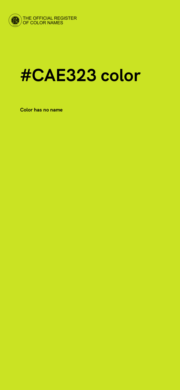 #CAE323 color image