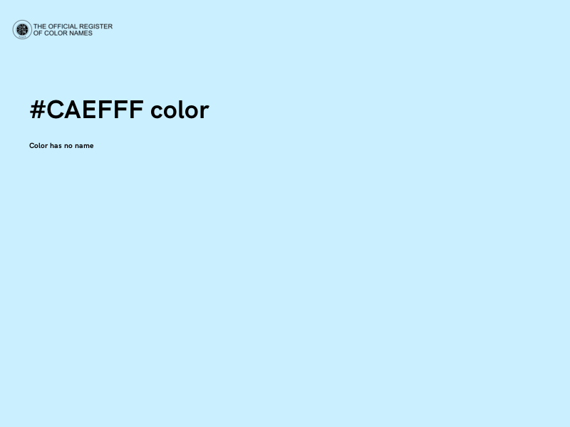 #CAEFFF color image