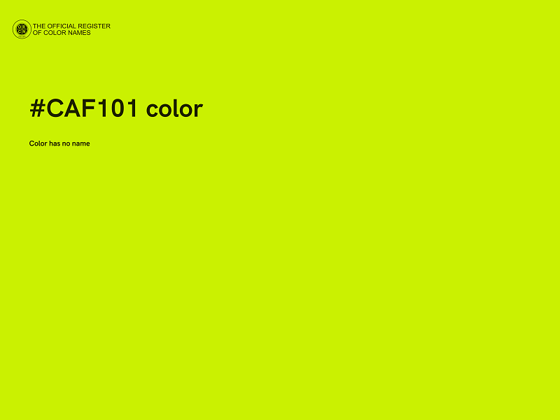 #CAF101 color image