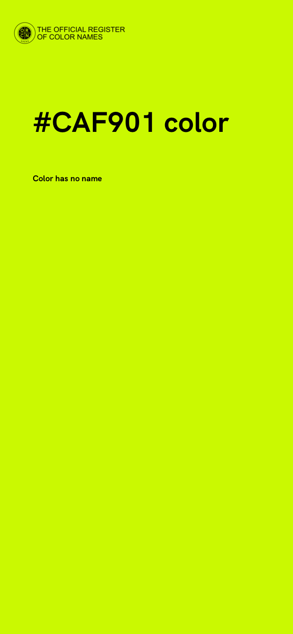 #CAF901 color image
