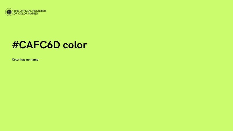 #CAFC6D color image