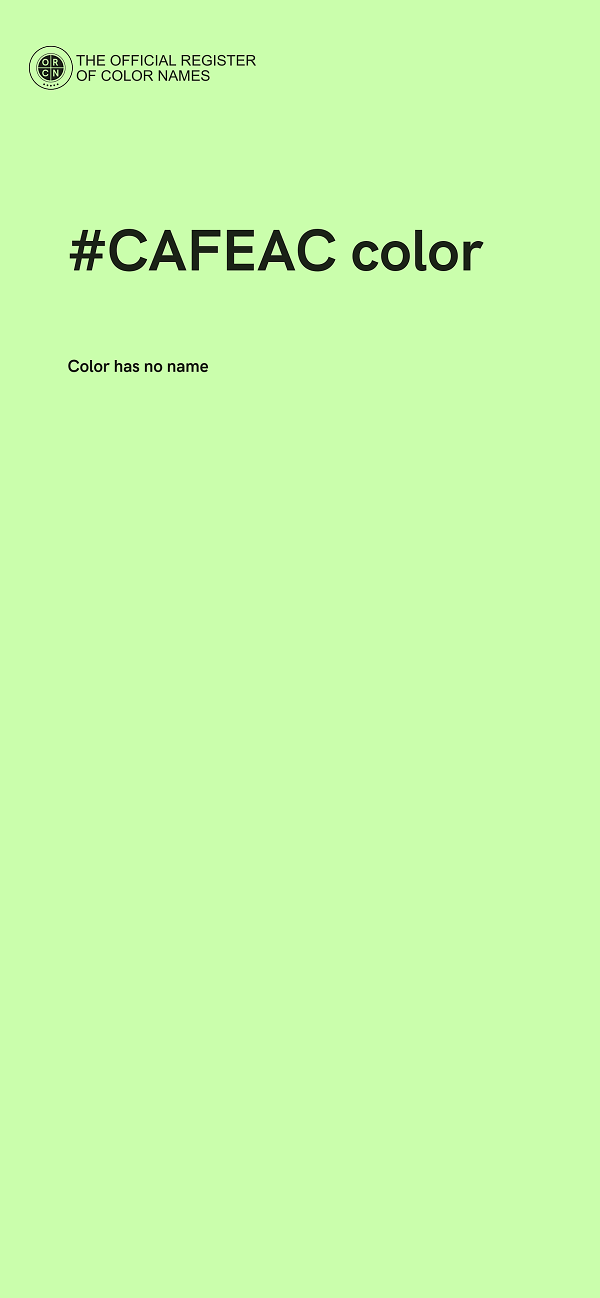 #CAFEAC color image