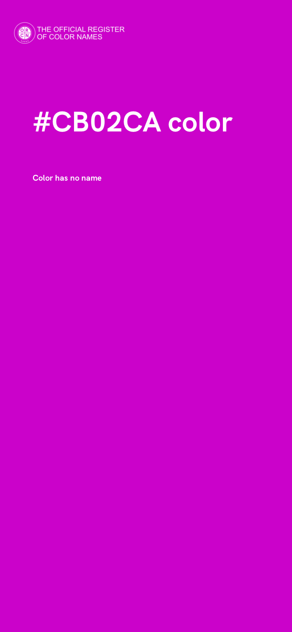 #CB02CA color image