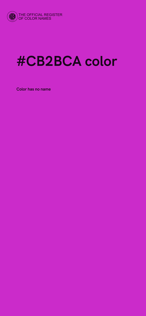 #CB2BCA color image