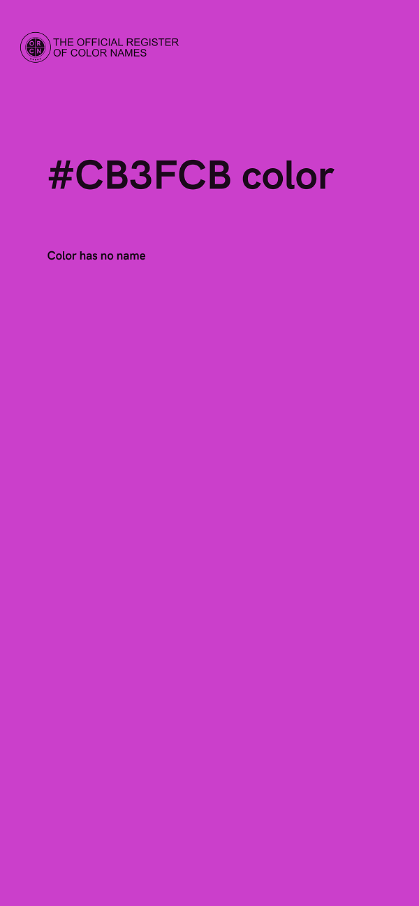 #CB3FCB color image