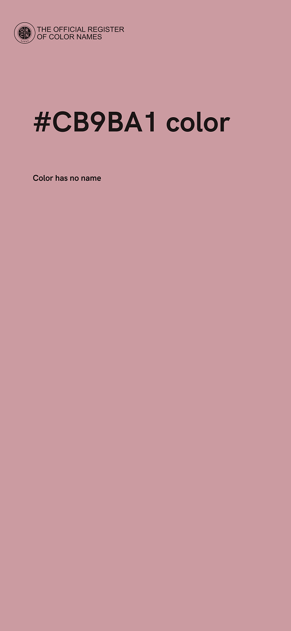 #CB9BA1 color image