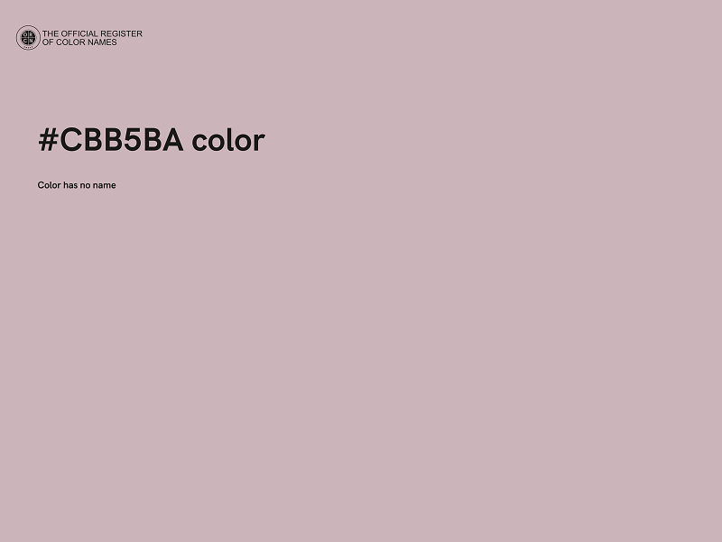 #CBB5BA color image