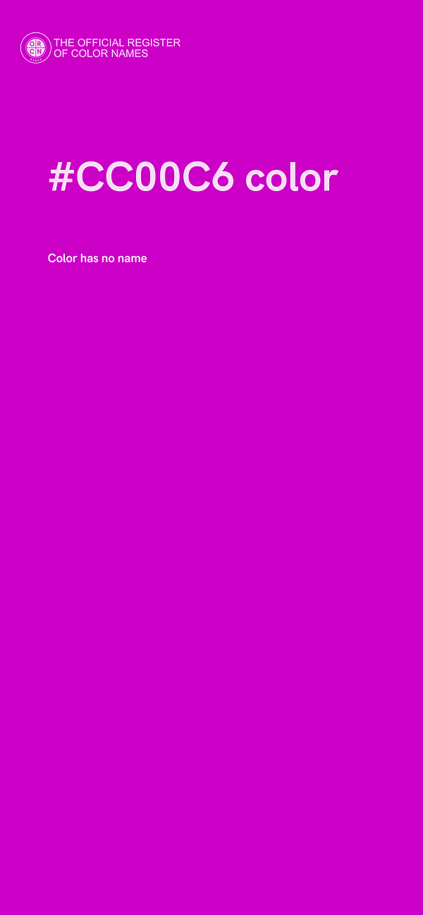 #CC00C6 color image