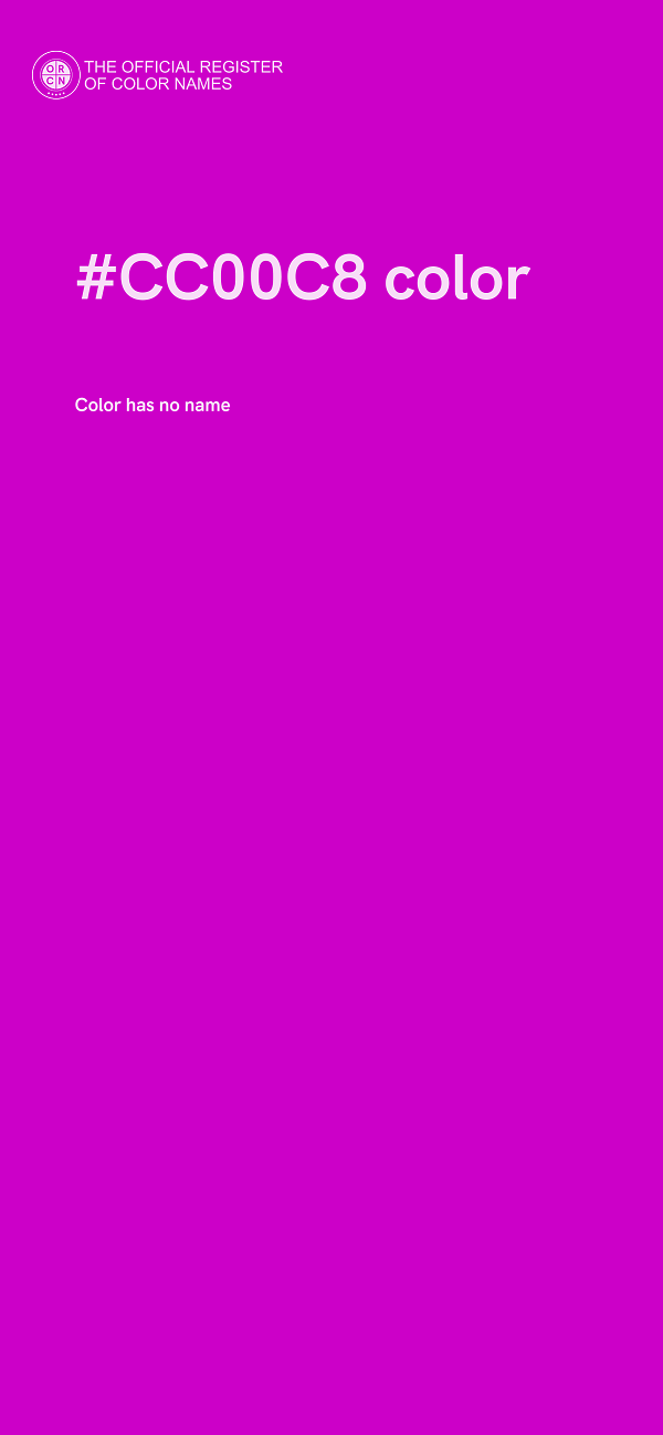 #CC00C8 color image
