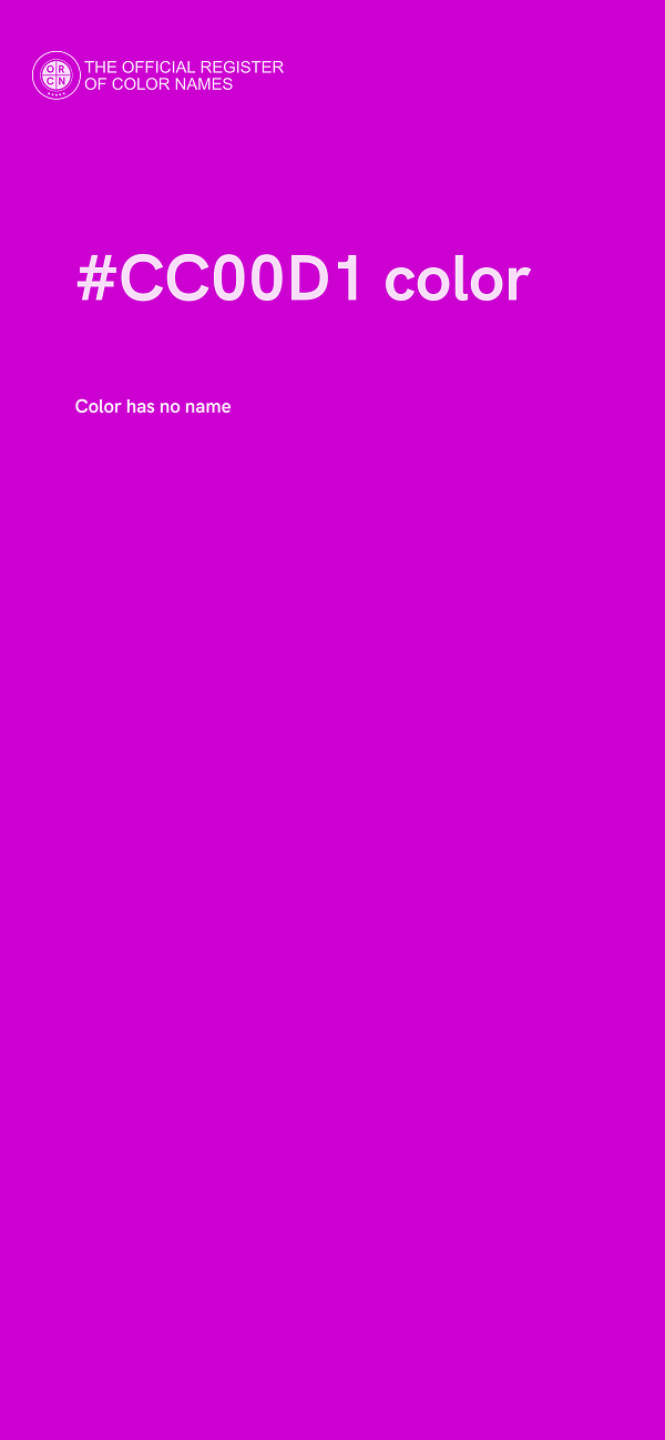 #CC00D1 color image