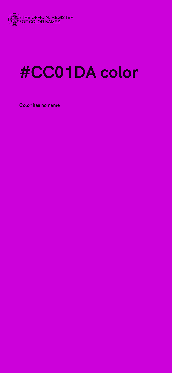 #CC01DA color image