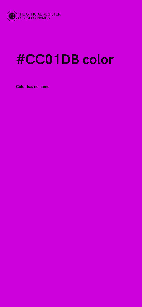 #CC01DB color image