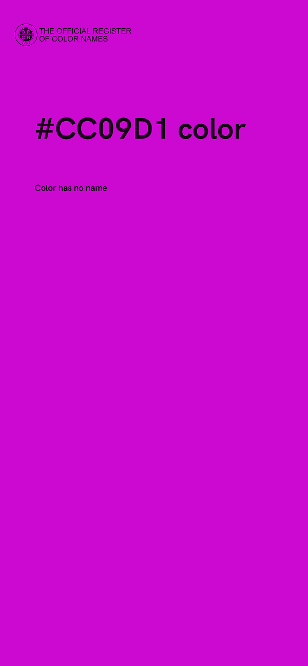 #CC09D1 color image