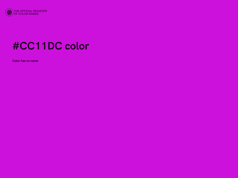 #CC11DC color image