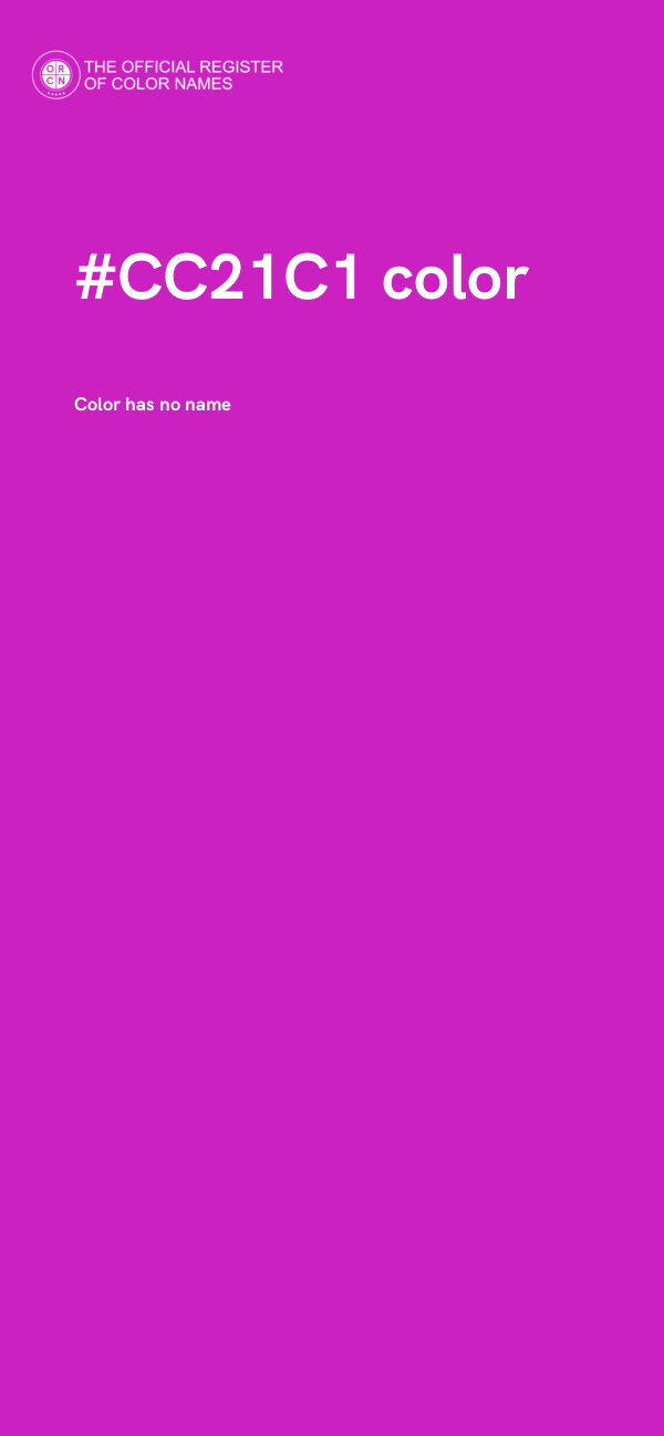 #CC21C1 color image