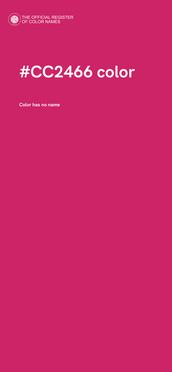 #CC2466 color image