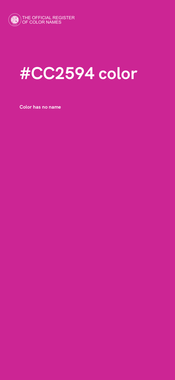 #CC2594 color image