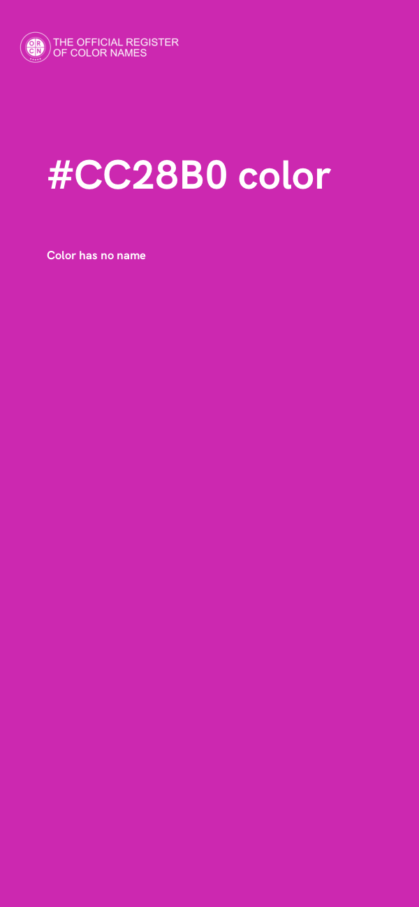 #CC28B0 color image