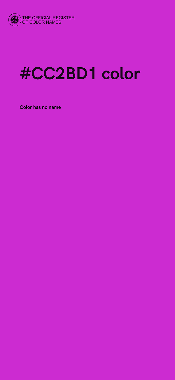 #CC2BD1 color image