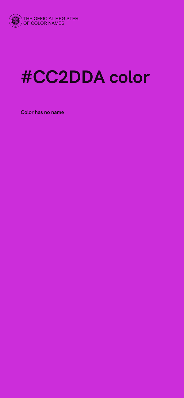 #CC2DDA color image
